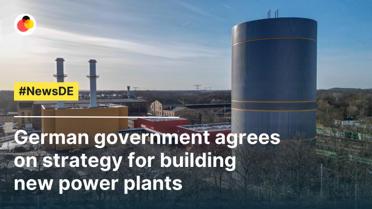 German government agrees on strategy for building new power plants 