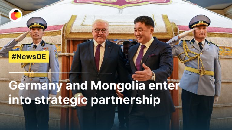 Germany and Mongolia enter into strategic partnership