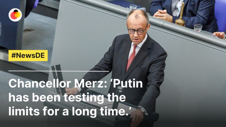 Chancellor Merz: ‘Putin has been testing the limits for a long time.’