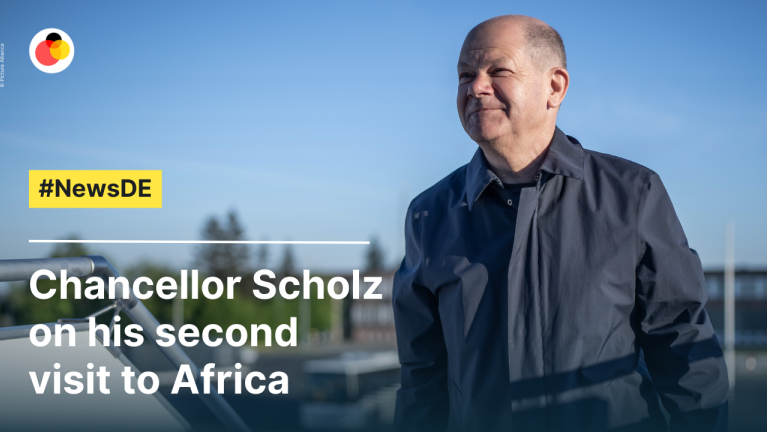 Chancellor Scholz on his second visit to Africa