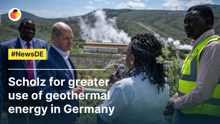 Scholz for greater use of geothermal energy in Germany