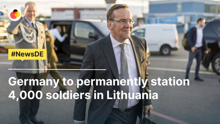 Germany to permanently station 4,000 soldiers in Lithuania
