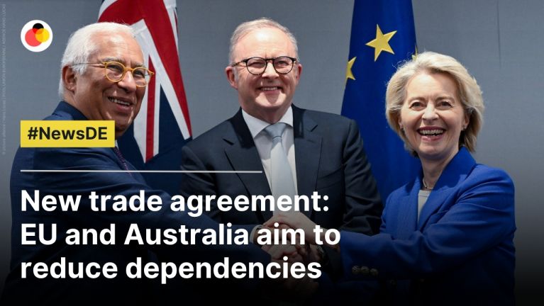 New trade agreement: EU and Australie aim to reduce dependencies