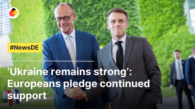 Ukraine remains strong: Europeans pledge continued support