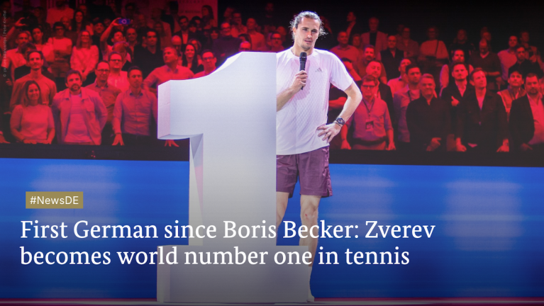 First German sind Boris Becker: Zverev becomes world number one in tennis