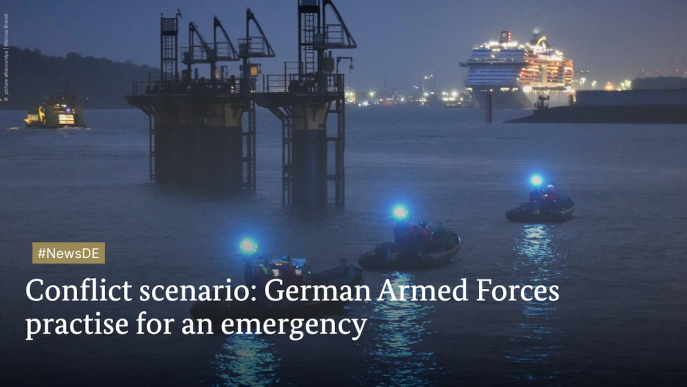 Conflict scenario: German Armed Forces practise for an emergency