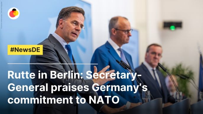 Rutte in Berlin: Secretary-General praises Germany´s commitment to NATO