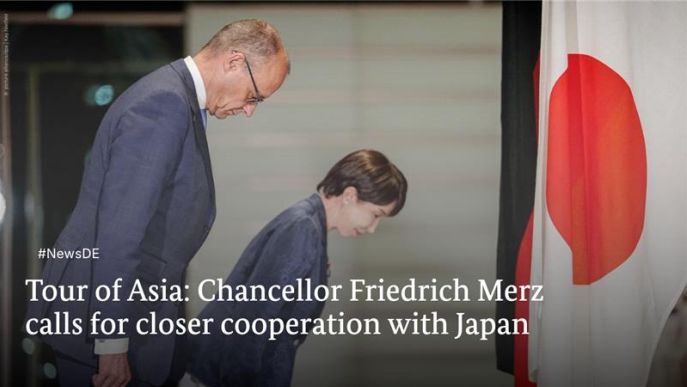 Tour of Asia: Chancellor Friedrich Merz calls for closer cooperation with Japan