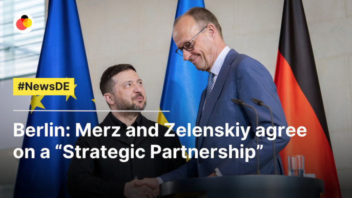 Berlin: Merz and Zelenskyy agree to a "Strategic Partnership"